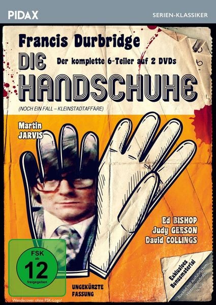Francis Durbridge: Die Handschuhe / Der komplette 6-Teiler mit exklusivem Bonusmaterial (Pidax Serien-Klassiker)