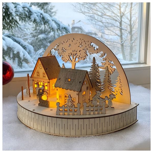 HTI-Living Weihnachtsdeko Rehe Weiß Grau Weihnachtsdeko Rehe Weiß Grau