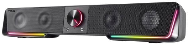 SPEEDLINK GRAVITY RGB Stereo Soundbar, black