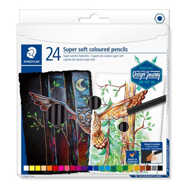 STAEDTLER Buntstifte 149C C24 Super weich, 24er Set