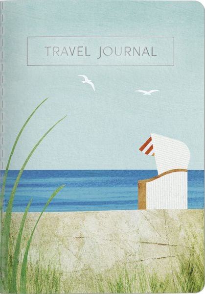 Travel Journal-Strandkorb