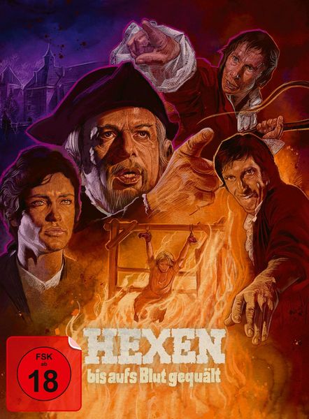 Hexen bis aufs Blut gequält (Mark of the Devil) Mediabook A (4K Ultra HD Blu-ray + 3x Blu-ray)