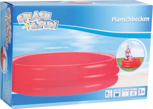 Splash & Fun Pool uni # 140 x 35 cm