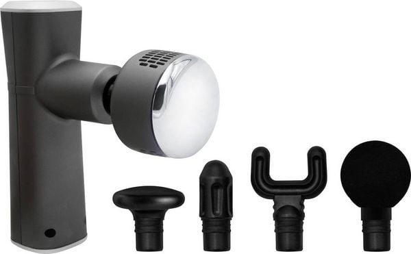 Lifenaxx LX-041 Massagegerät Schwarz, Silber (matt)