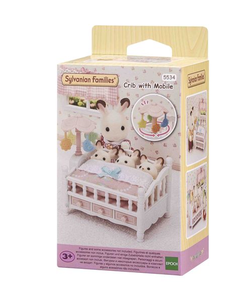 Babybett mit Mobile