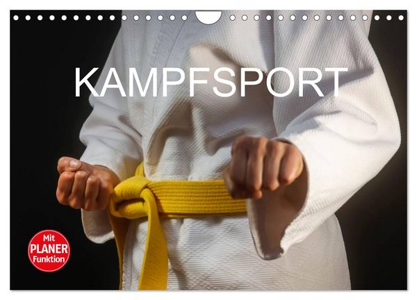 Kampfsport (Wandkalender 2026 DIN A4 quer), CALVENDO Monatskalender