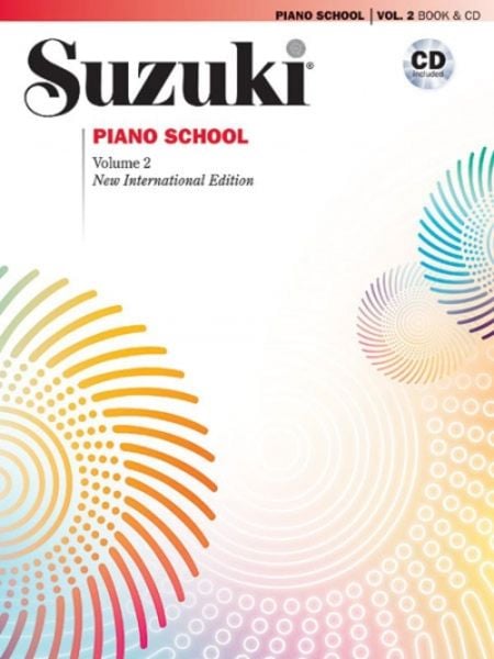Suzuki Piano School New International Edition Piano Book and CD, Volume 2