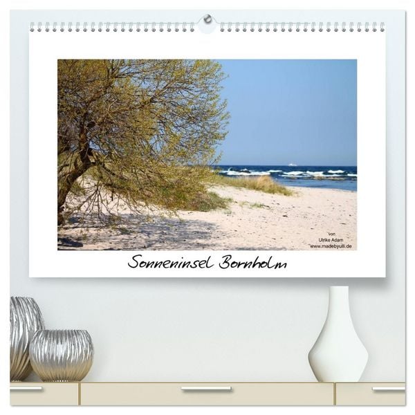 Sonneninsel Bornholm (hochwertiger Premium Wandkalender 2026 DIN A2 quer), Kunstdruck in Hochglanz
