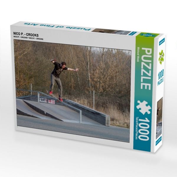 CALVENDO Puzzle Skateboarding 1000 Teile Puzzle quer 1000 Teile Lege-Größe 64 × 48 cm Foto-Puzzle für glückliche Stunden