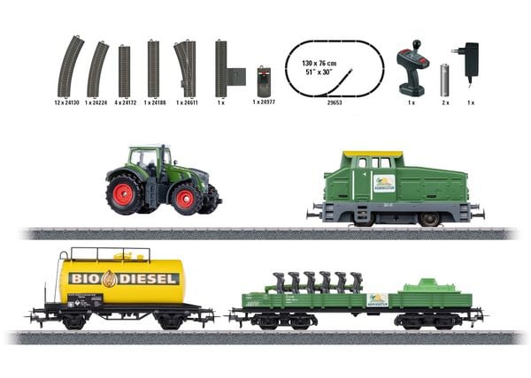Märklin 29653 - H0 Märklin Start up - Startpackung Landwirtschaft