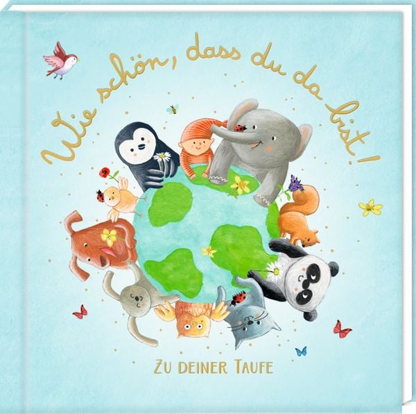 Geldkuvert-Geschenkb.: Wie schön, dass du da bist! (Taufe)
