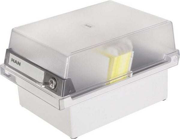 HAN 966-S-631 Karteikasten Lichtgrau max. Anzahl der Karten: 800 Karten DIN A6 quer