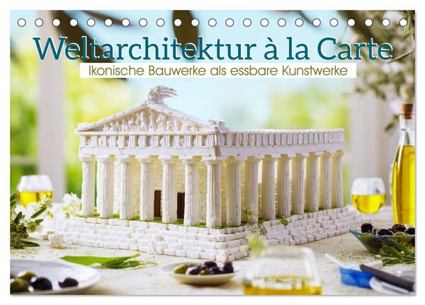 Weltarchitektur à la Carte (Tischkalender 2027 DIN A5 quer), CALVENDO Monatskalender