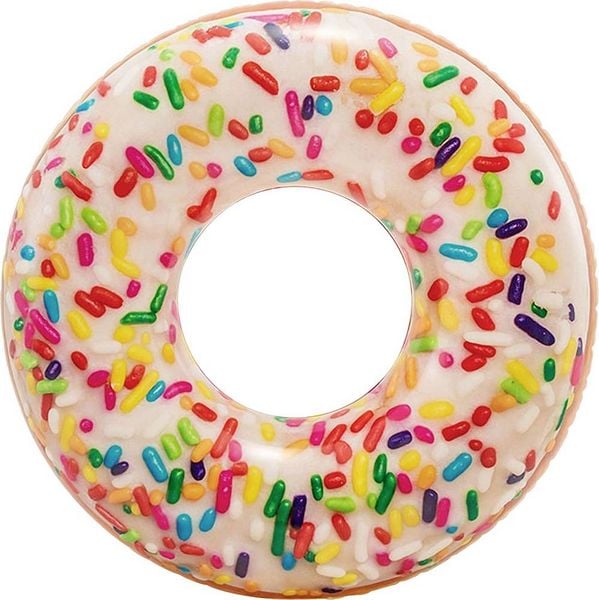 Intex Schwimmreifen Sprinkle Donut Tube, ab 9 Jahre, 114cm