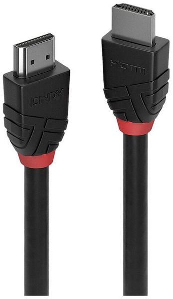 LINDY HDMI Anschlusskabel HDMI-A Stecker, HDMI-A Stecker 15.00 m Schwarz 36469 4K UHD HDMI-Kabel