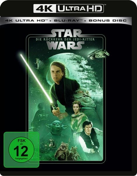 Star Wars - Die Rückkehr der Jedi-Ritter (4K Ultra HD) (+ Blu-ray 2D) (+ Bonus-Blu-ray)