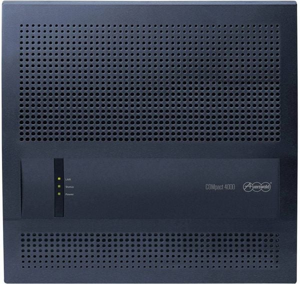 Auerswald COMpact 4000 Telefonanlage, VoIP Anzahl ISDN-Anschlüsse (S0): 2 x Hybrid-Anlage