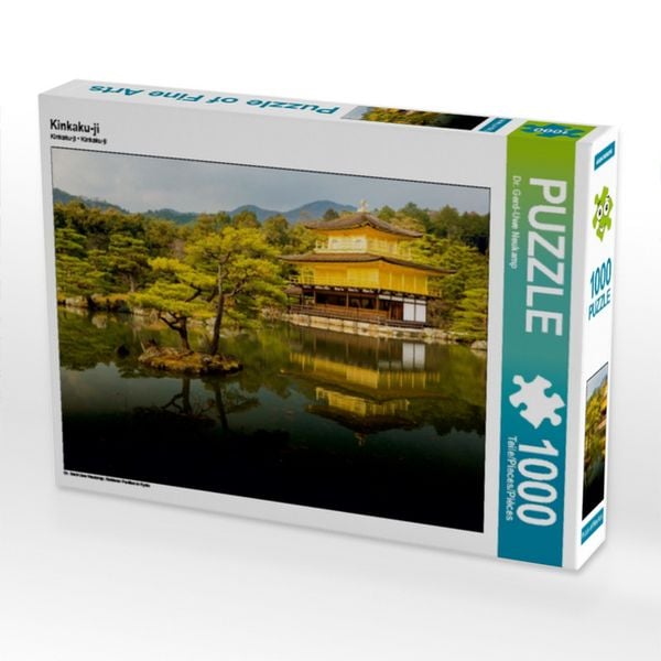 CALVENDO Puzzle Kinkaku-ji 1000 Teile Lege-Größe 64x48cm Foto-Puzzle für glückliche Stunden