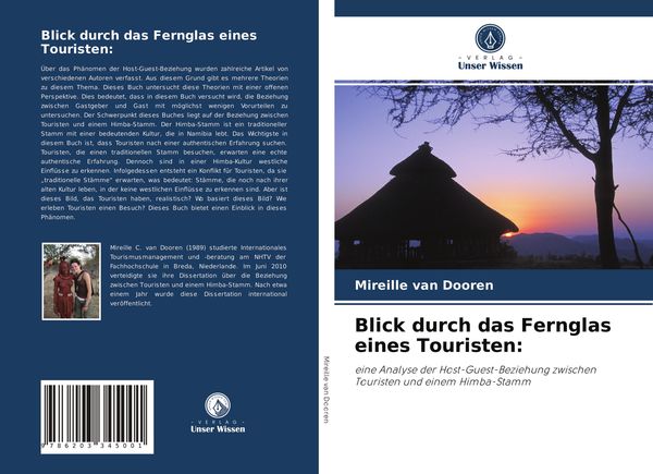 Blick durch das Fernglas eines Touristen: