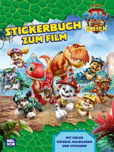 PAW Patrol Mitmachbuch: PAW Patrol - Der Dinofilm: Stickerbuch zum Film