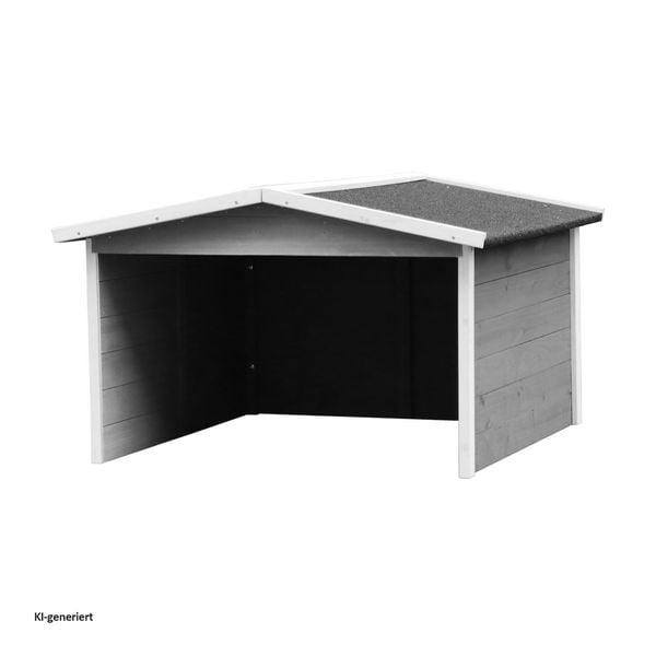HTI-Living Rasenmähergarage Wilbur Garage für Mähroboter