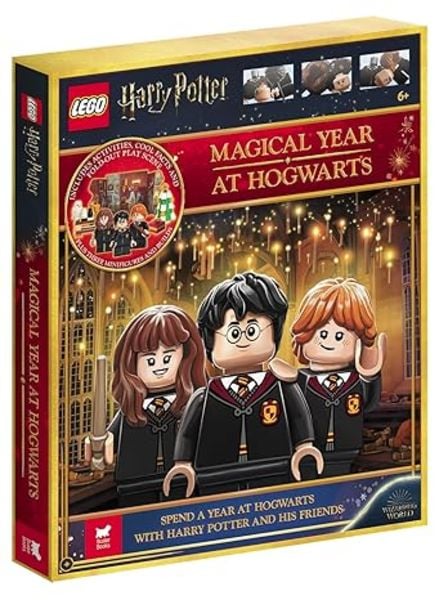 LEGO® Harry Potter(TM): Magical Year at Hogwarts (with 70 LEGO bricks, 3 minifigures, fold-out play scene and fun fact book)