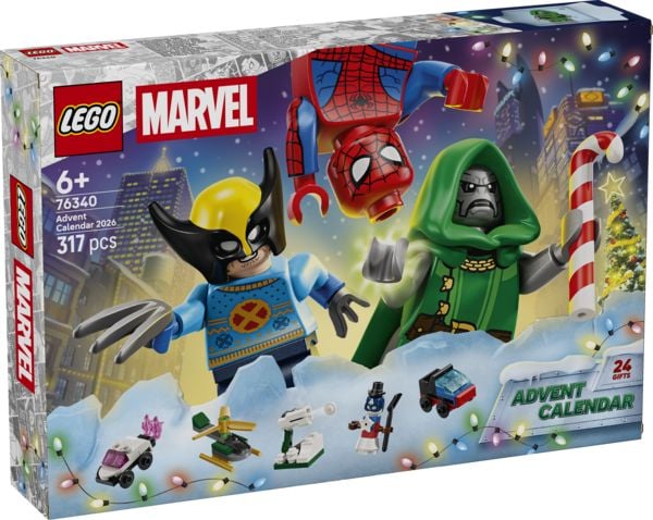LEGO ǀ Marvel Adventskalender 2026 Superhelden für Kinder 76340
