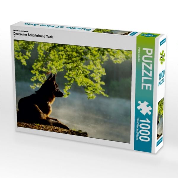 Ein Motiv aus dem Kalender Deutscher Schäferhund Yack (Puzzle)