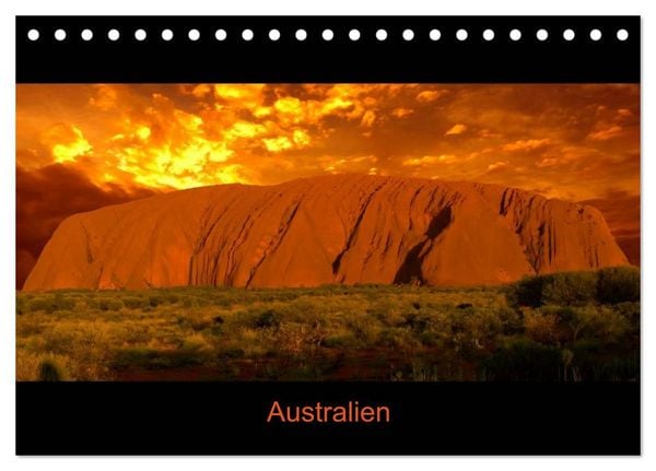 Australien (Tischkalender 2027 DIN A5 quer), CALVENDO Monatskalender