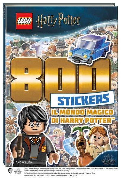 Il mondo magico di Harry Potter(TM). 800 stickers. Lego Harry Potter