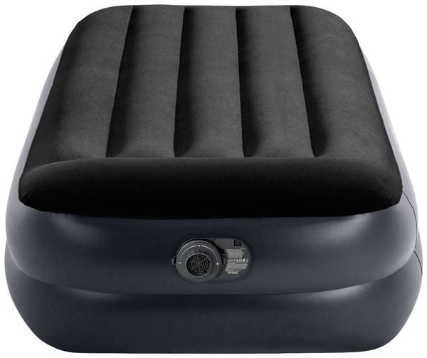 Intex 64122ND DuraBeam PillowRestRaised Luftbett (L x B x H) 191 x 99 x 42cm Schwarz