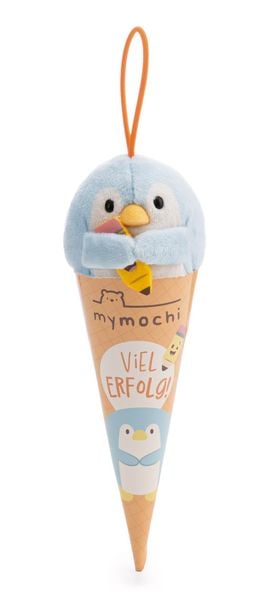 NICI - Schlüsselanhänger Pinguin Waddle mit Bleistift moodie 8cm mit Loop in Schultüte