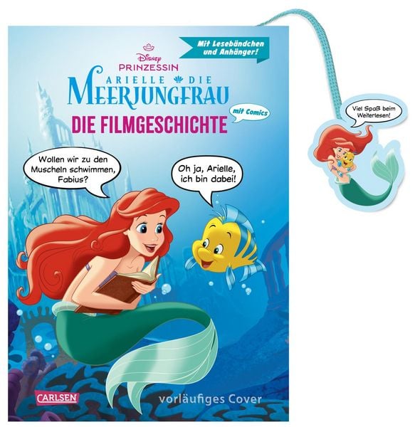 Disney: Die Filmgeschichte mit Comics: Arielle - Mit Lesezeichen