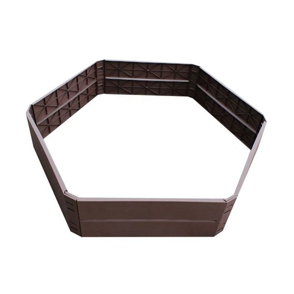 HTI-Living Hochbeet Nessa sechseckig, 6teilig, braun Hochbeet Nessa sechseckig, 6teilig, braun