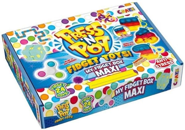 PRESS n POP FIDGET Maxi BOX