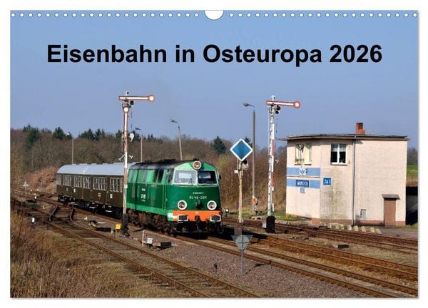 Eisenbahn Kalender 2026 - Oberlausitz und Nachbarländer (Wandkalender 2026 DIN A3 quer), CALVENDO Monatskalender