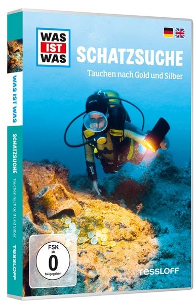 Was ist was DVD Schatzsuche. Tauchen nach Gold und Silber