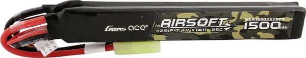 Gens ace Modellbau-Akkupack (LiPo) 7.4V 1500 mAh Zellen-Zahl: 2 25 C Block Mini-Tamiya