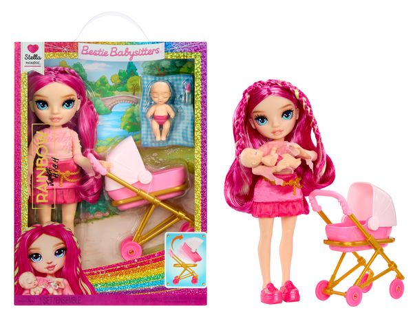 Rainbow High Jr High Bestie Babysitters Fashion Doll- Stella
