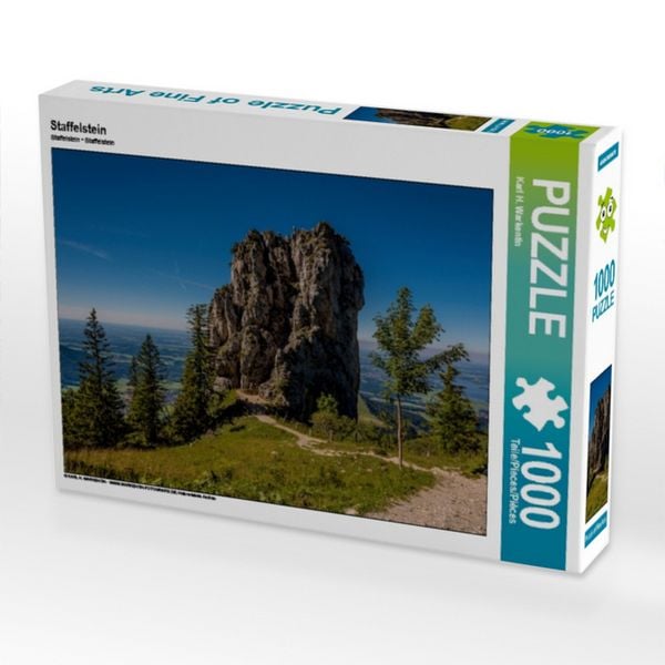 CALVENDO Puzzle Staffelstein 1000 Teile Puzzle quer 1000 Teile Lege-Größe 64 × 48 cm Foto-Puzzle für glückliche Stunden