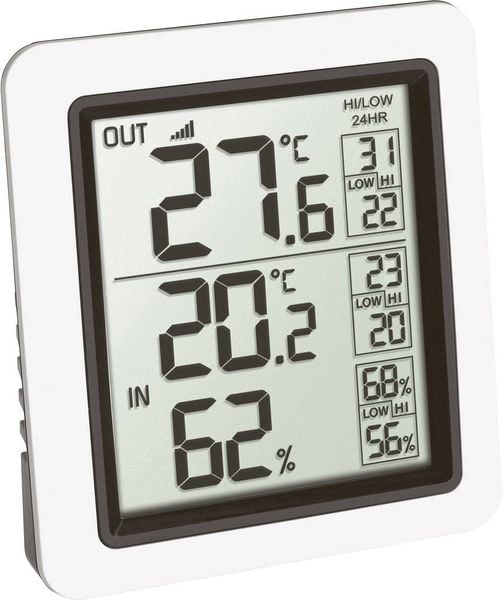 TFA Dostmann Funk-Thermometer INFO Funk-Thermometer 30.3065.02