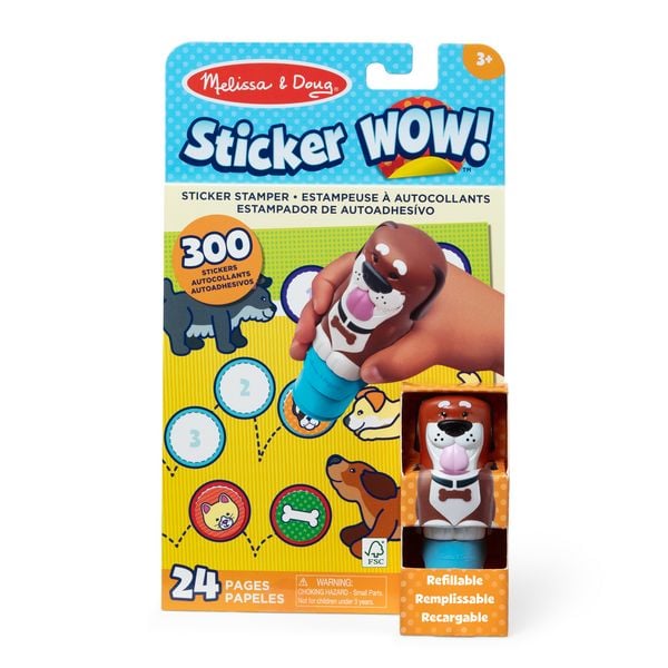 Sticker Wow! Hund Sticker-Stempelset