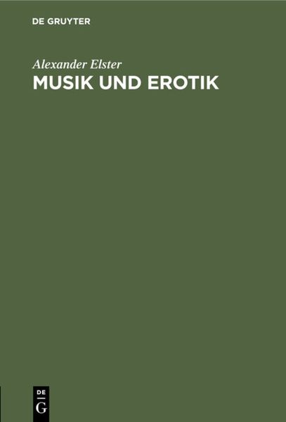 Musik und Erotik