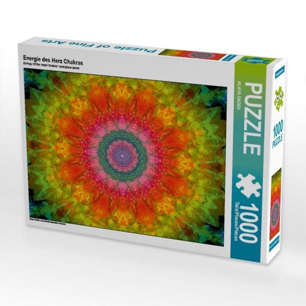 CALVENDO Puzzle Energie des Herzens 1000 Teile Lege-Größe 64x48cm Foto-Puzzle für glückliche Stunden