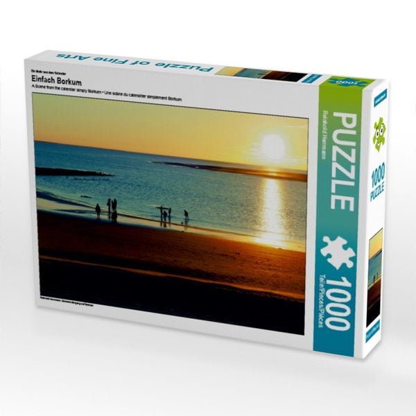 CALVENDO Puzzle Ein Motiv aus dem Kalender Einfach Borkum 1000 Teile Lege-Größe 64x48cm Foto-Puzzle für glückliche Stunden