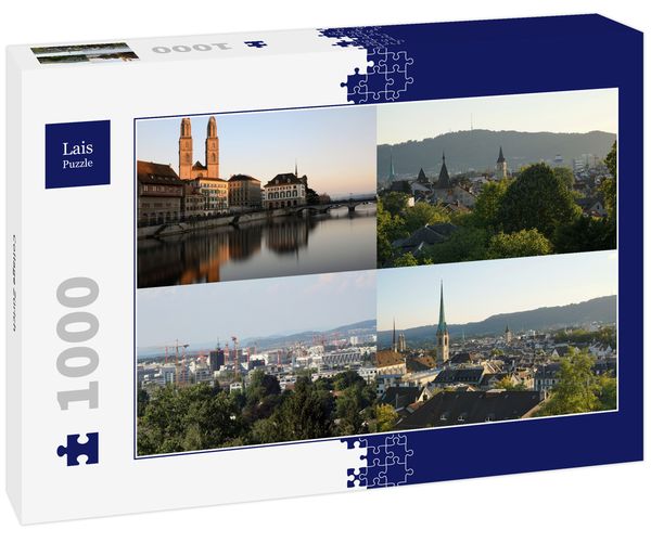 Lais Puzzle Collage Zürich 1000 Teile
