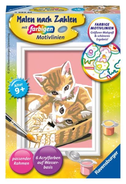 Ravensburger Malen nach Zahlen, Katzenbabys