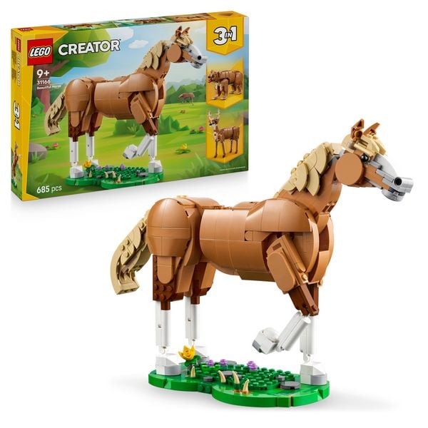 LEGO Creator Prächtiges Ross 31166 , Konstruktionsspielzeug, LEGO Tiere
