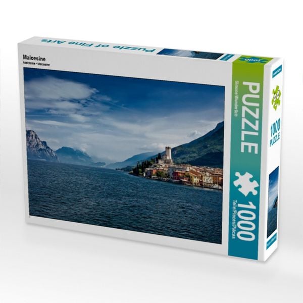 CALVENDO Puzzle Malcesine 1000 Teile Lege-Größe 64x48cm Foto-Puzzle für glückliche Stunden