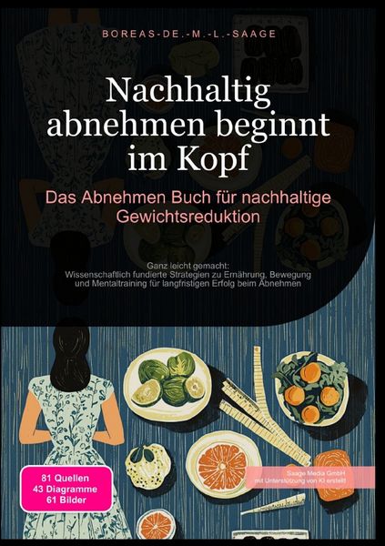 Abnehmen (DE) / Nachhaltig abnehmen beginnt im Kopf: Das Abnehmen Buch für nachhaltige Gewichtsreduktion